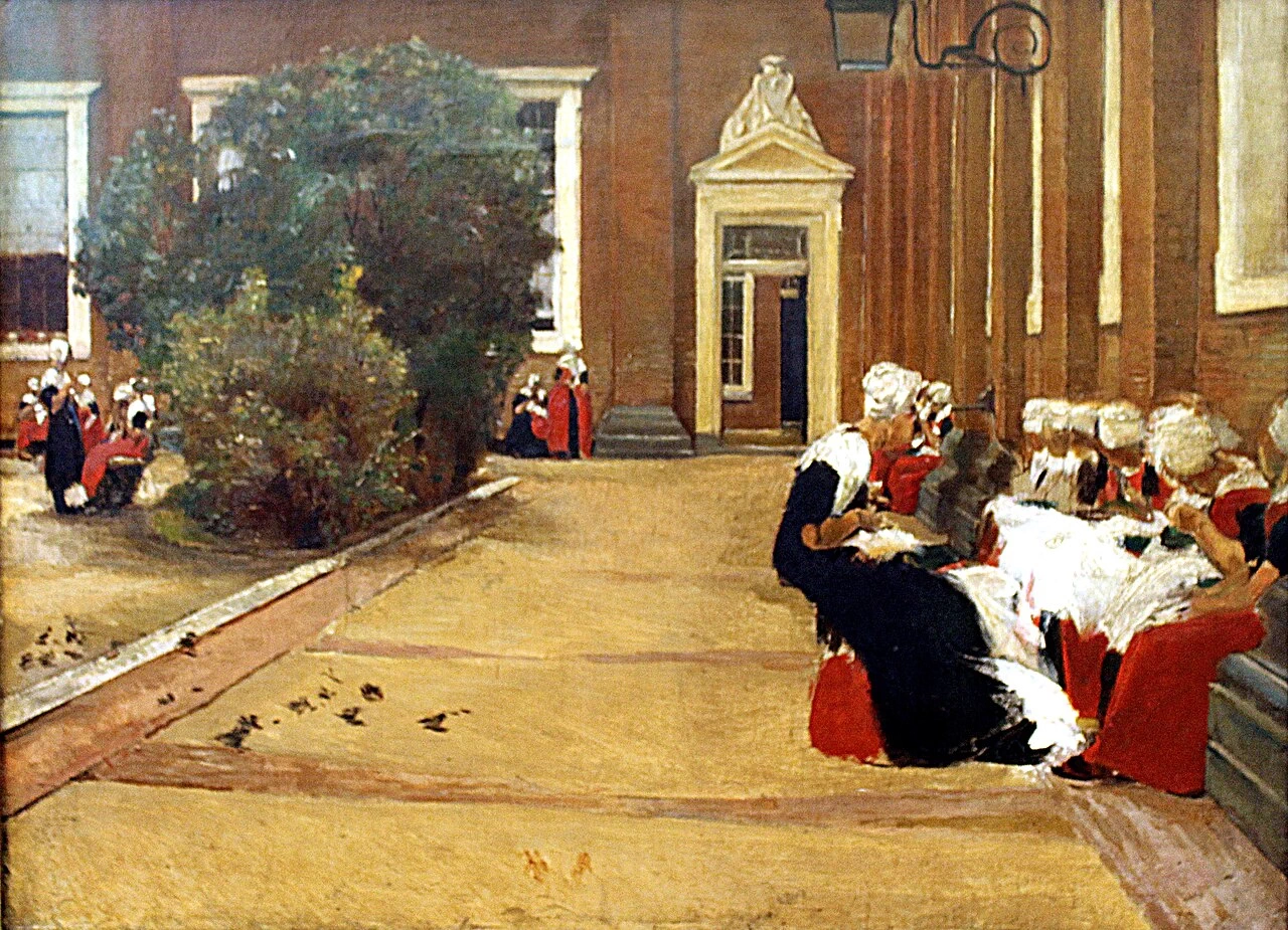 Amsterdam Ragazze orfane - Berlin, Alte Nationalgalerie